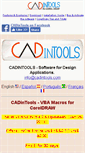 Mobile Screenshot of cadintools.com